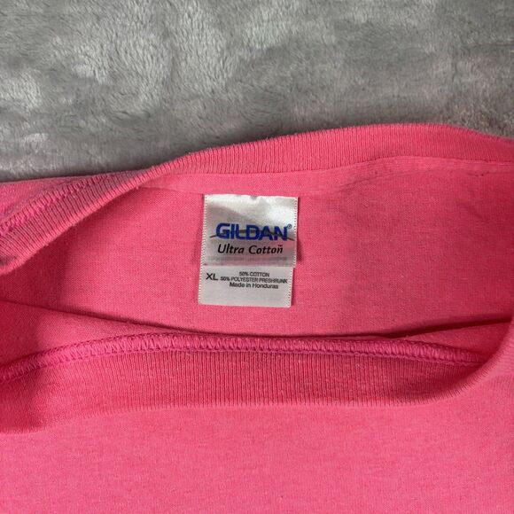 Rare Alabama Gumbo Heads Tee 2014 Mens Size XL Pink Graphic T Shirt Short Sleeve - Picture 2 of 6